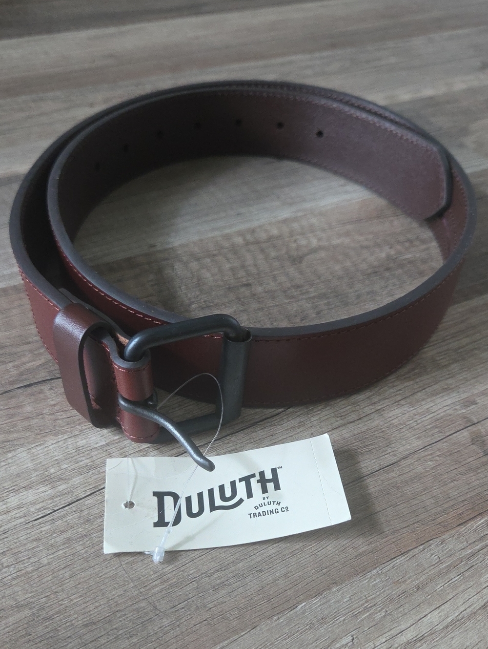 Duluth Smuggler's Genuine Brown Leather Belt